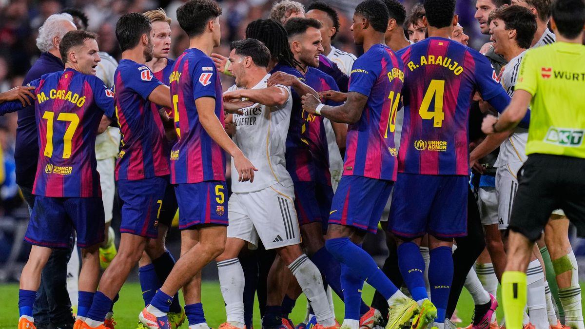 برشلونة وريال مدريد