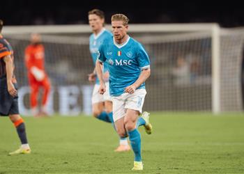 نابولي يعلن نبأ سيئ ا بشأن دي بروين