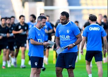 مران الزمالك محاضرة من فيريرا وجاهزية الثنائي المصاب استعداد ا لمواجهة البنك الأهلي