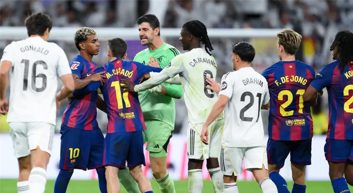 ريال مدريد وبرشلونة