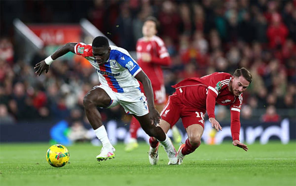 نيوز برو : فيديو | إسماعيلا سار يسجل هدفين لـ كريستال بالاس أمام ليفربول بـ كأس كارباو نيوز برو : فيديو | إسماعيلا سار يسجل هدفين لـ كريستال بالاس أمام ليفربول بـ كأس كارباو