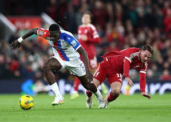 فيديو إسماعيلا سار يسجل هدفين لـ كريستال بالاس أمام ليفربول بـ كأس كارباو