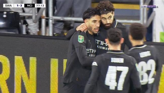 اهداف مباراة مانشستر سيتي وسوانزي سيتي 3 1 كاس الرابطة الانجليزية