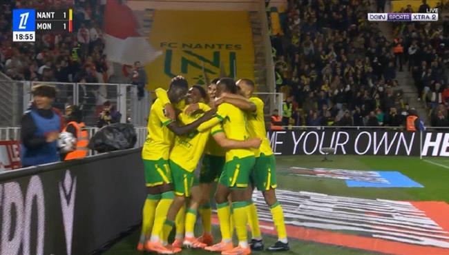 اهداف مباراة نانت وموناكو 3 5 الدوري الفرنسي