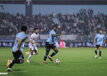 حكم مباراة الزمالك وغزل المحلة في الدوري المصري