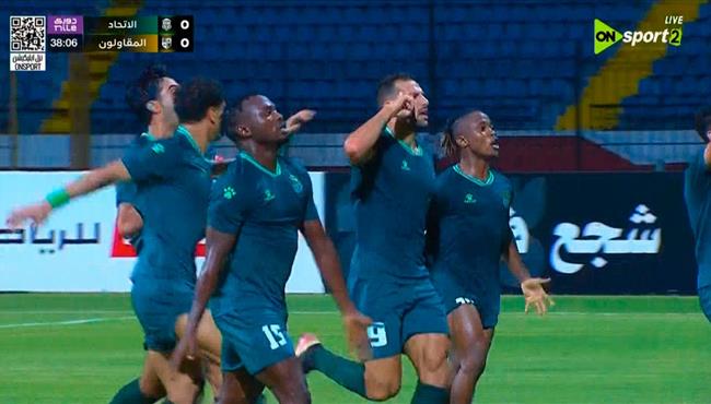 اهداف مباراة الاتحاد السكندري والمقاولون العرب في الدوري المصري