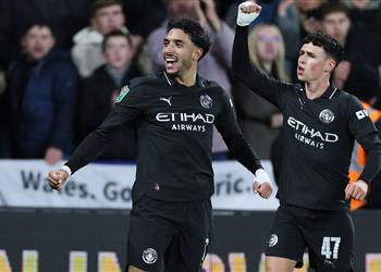 فيديو عمر مرموش يسجل ويقود مانشستر سيتي لإقصاء سوانزي من كأس كاراباو