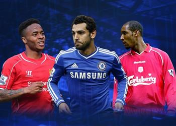 أبرزهم محمد صلاح 14 لاعبا ارتدوا قمصان ليفربول وتشيلسي قبل قمة ستامفورد بريدج