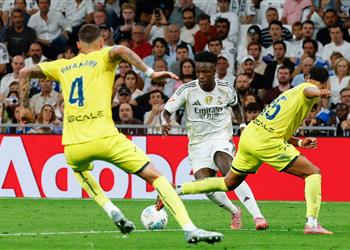 ترتيب هدافي الدوري الإسباني بعد ثنائية فينيسيوس وهدف مبابي في مباراة ريال مدريد وفياريال