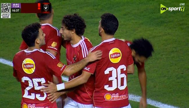 اهداف مباراة الاهلي وكهرباء الاسماعلية في الدوري المصري