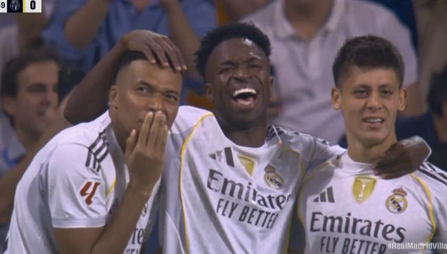 اهداف مباراة ريال مدريد وفياريال في الدوري الاسباني