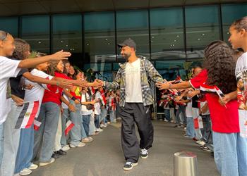 محمد صلاح يصل القاهرة استعداد ا للانضمام لمعسكر منتخب مصر