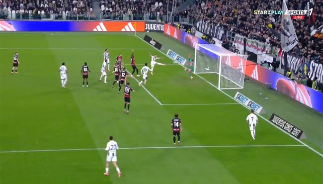 تصدي مايك ماينان الخرافي في مباراة ميلان ويوفنتوس بالدوري الايطالي