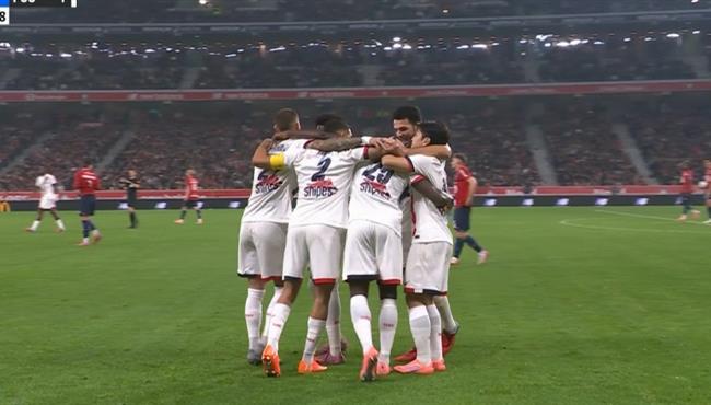 اهداف مباراة باريس سان جيرمان وليل في الدوري الفرنسي