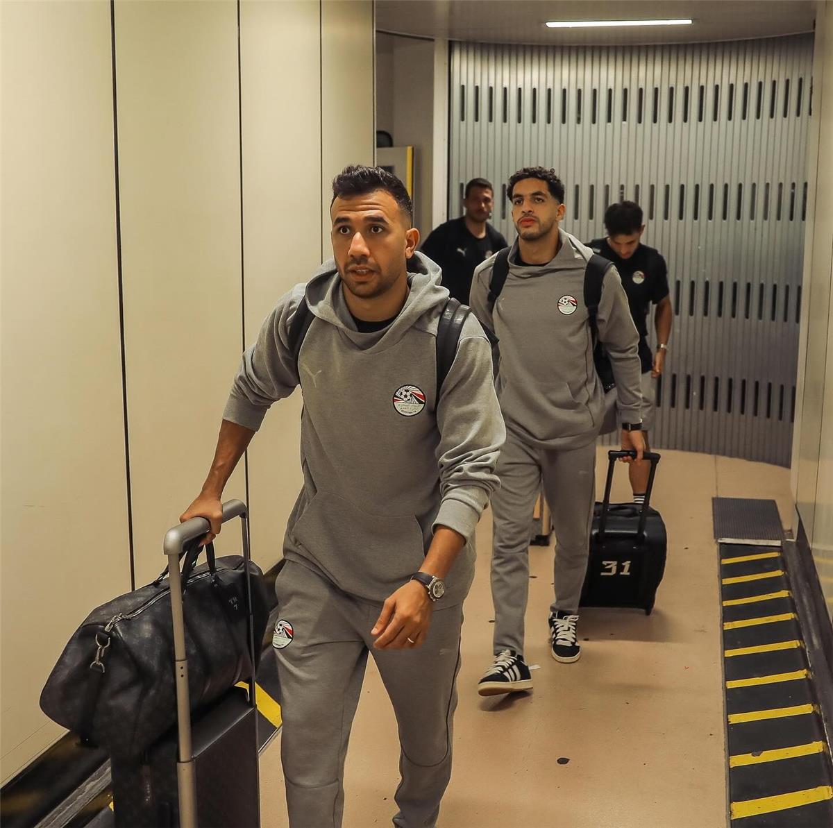 منتخب مصر يصل إلى المغرب استعدادا لمباراة جيبوتي في تصفيات كأس العالم