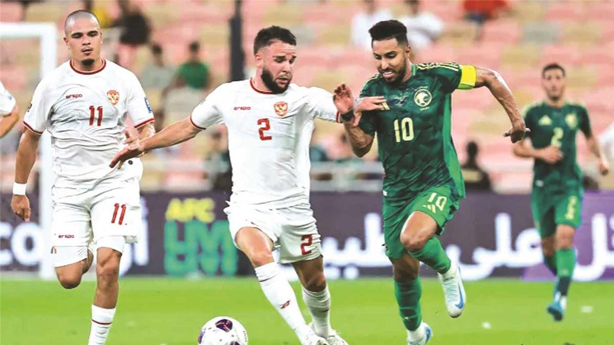 موعد والقنوات الناقلة لمباراة السعودية وإندونيسيا اليوم في تصفيات كأس العالم