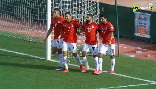 اهداف مباراة مصر وجيبوتي في تصفيات كأس العالم