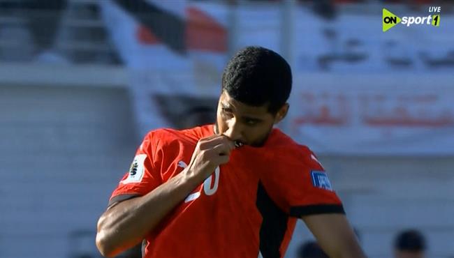 هدف ابراهيم عادل في مرمي جيبوتي في تصفيات كاس العالم