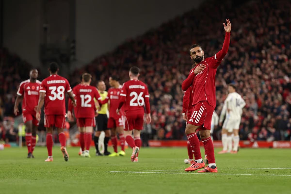 فيديو | تحذير لـ ريال مدريد.. محمد صلاح يسجل وليفربول يكسر هزائمه بثنائية أمام أستون فيلا في الدوري الإنجليزي