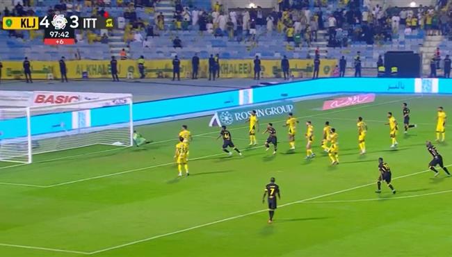 اهداف مباراة الاتحاد والخليج 4 4 الدوري السعودي