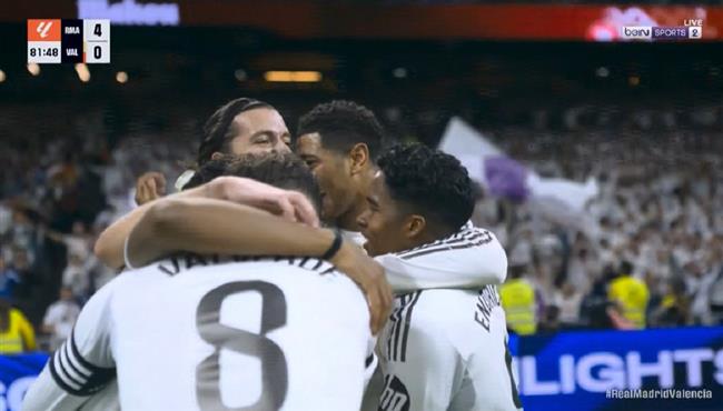 اهداف مباراة ريال مدريد وفالنسيا 4 0 الدوري الاسباني