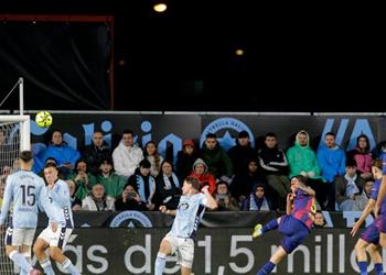 رجل مباراة برشلونة وسيلتا فيجو في الدوري الإسباني