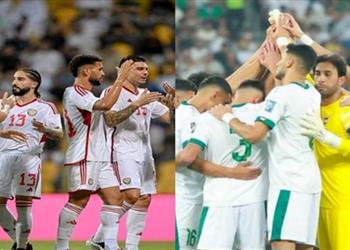 موعد والقنوات الناقلة لمباراة العراق والإمارات اليوم في الملحق الآسيوي المؤهل إلى كأس العالم 2026 والمعلقين