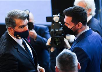 خطوة جديدة من لابورتا تجاه ميسي ننتظر موافقة عائلته