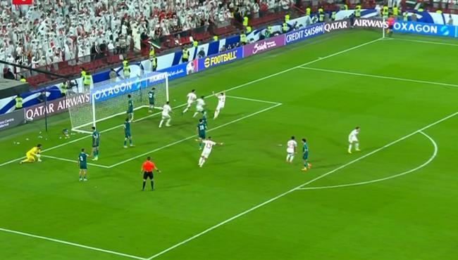 هدف الامارات الملغي امام العراق في الوقت القاتل تصفيات كأس العالم