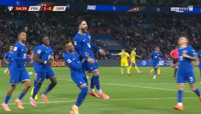 اهداف مباراة فرنسا واوكرانيا 4 0 تصفيات كأس العالم