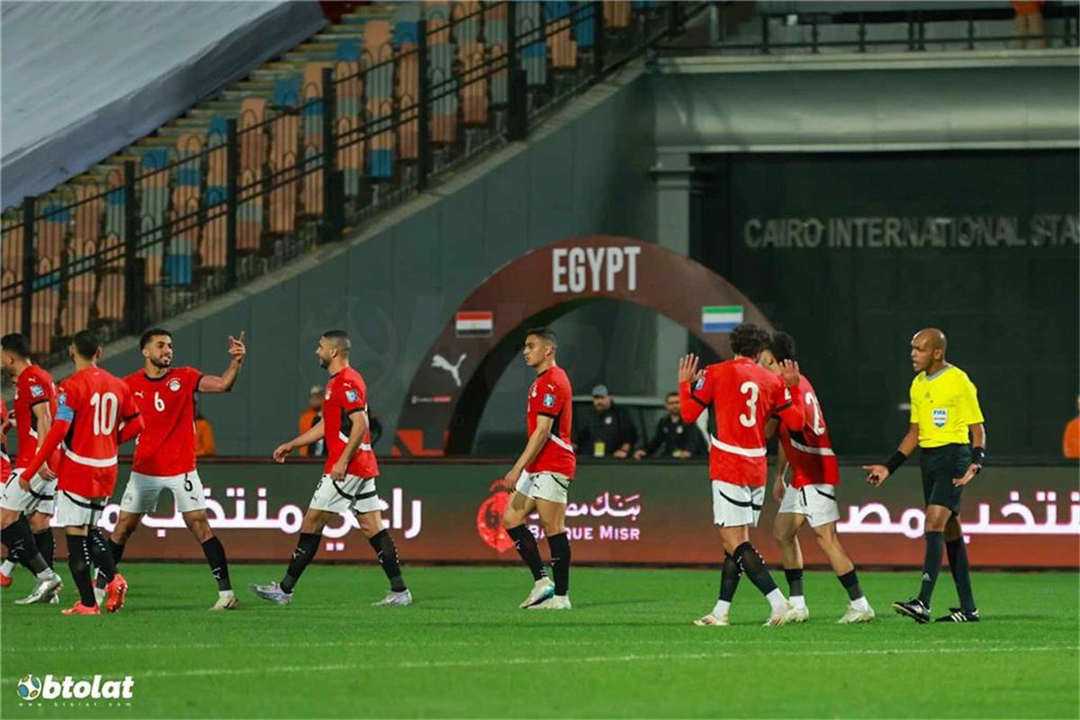 مباراة منتخب مصر