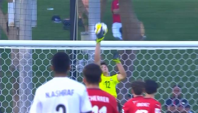 تصدي حارس سويسرا يحرم مصر من تسجيل هدف رائع بكاس العالم تحت 17 عام