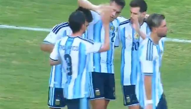 اهداف مباراة الارجنتين وانجولا 2 0 مباراة ودية