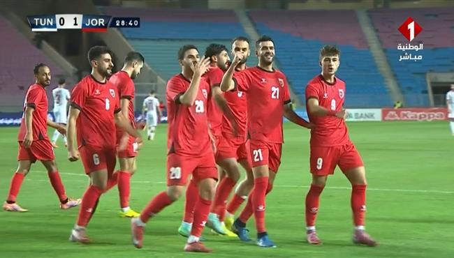 اهداف مباراة تونس والاردن 3 2 مباراة ودية