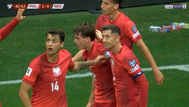 اهداف مباراة هولندا وبولندا 1 1 تصفيات كأس العالم