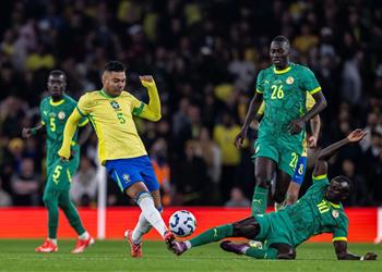 فيديو كاسيميرو يقود البرازيل لكسر عقدة السنغال بثنائية ودي ا