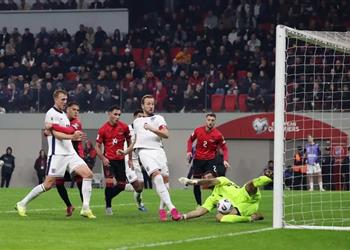فيديو بالعلامة الكاملة هاري كين يقود إنجلترا للفوز بثنائية أمام ألبانيا في تصفيات كأس العالم