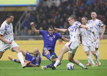 ترتيب مجموعة إيطاليا والنرويج في تصفيات كأس العالم