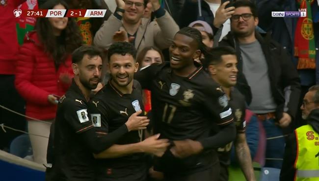 اهداف مباراة البرتغال وارمينيا 9 1 تصفيات كأس العالم
