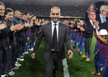 جوارديولا يوضح موقفه من تولي رئاسة برشلونة