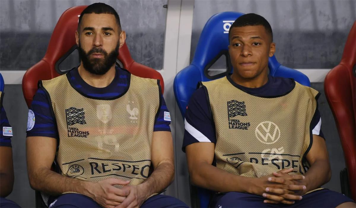 مبابي وبنزيما