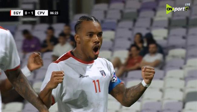 هدف كاب فيردي الاول في مرمي مصر