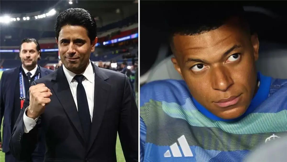 مبابي وناصر الخليفي