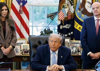 خلاف سياسي يهدد كأس العالم 2026 إنفانتينو في موقف حرج بسبب ترامب