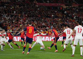 فيديو إسبانيا تتأهل إلى كأس العالم للمرة الـ 17 في تاريخها بعد التعادل مع تركيا
