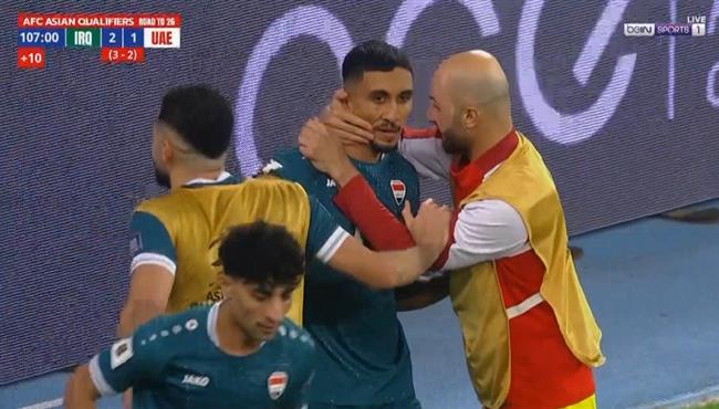 اهداف مباراة العراق والامارات 2 1 تصفيات كأس العالم