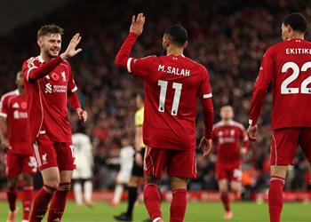 فيديو تصرف رائع من جيرارد وماكمانامان تجاه محمد صلاح بعد مباراة ليفربول وأستون فيلا