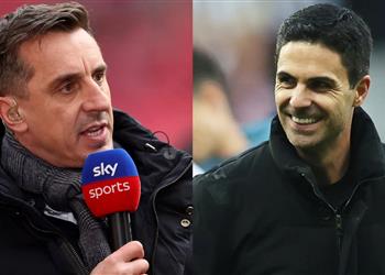 بسبب محمد صلاح نيفيل آرسنال الوحيد القادر على التتويج بلقب الدوري الإنجليزي