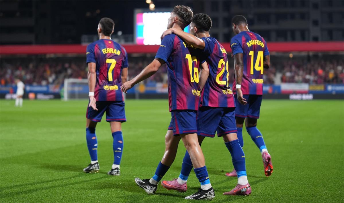 لاعبو برشلونة