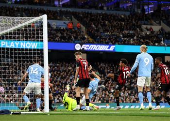 رجل مباراة مانشستر سيتي وبورنموث في الدوري الإنجليزي